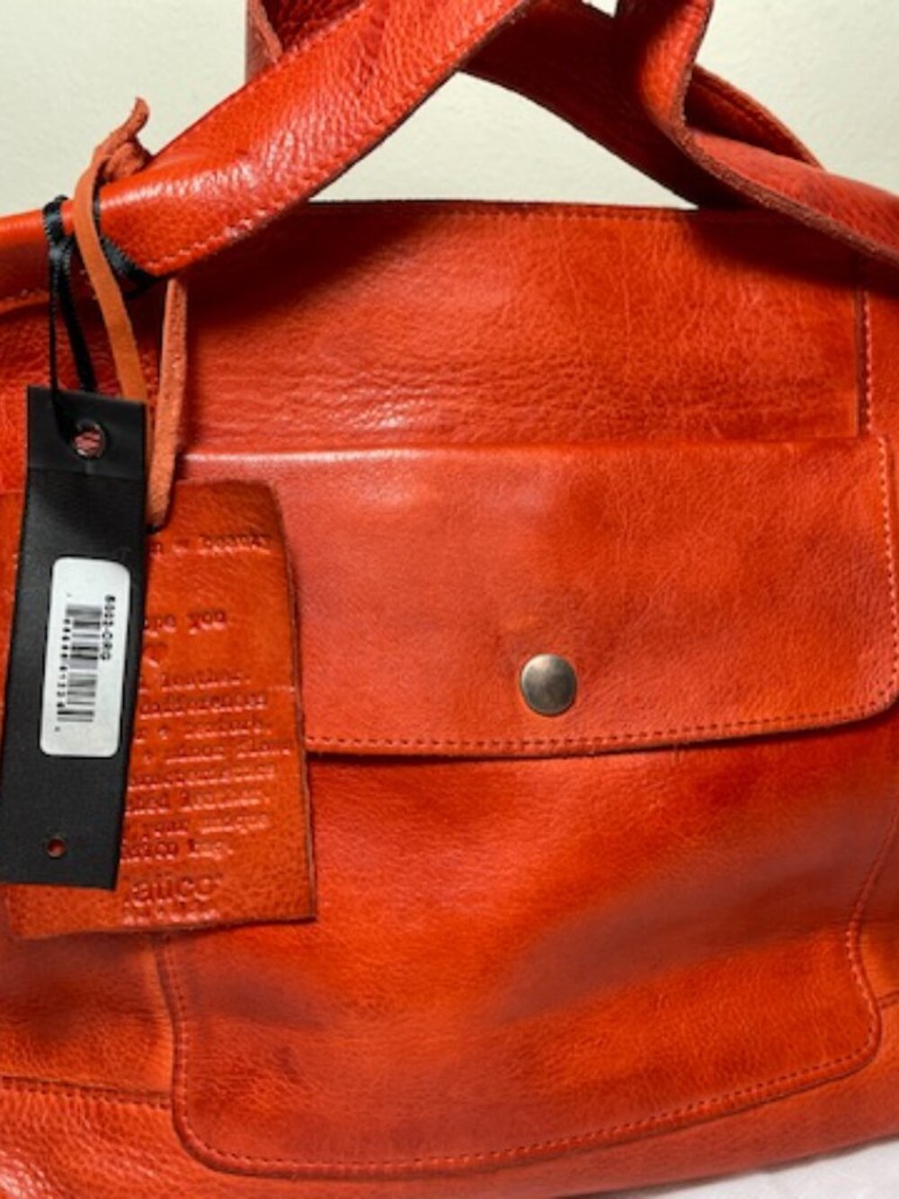 Latico Leathers Claire Orange Crossbody